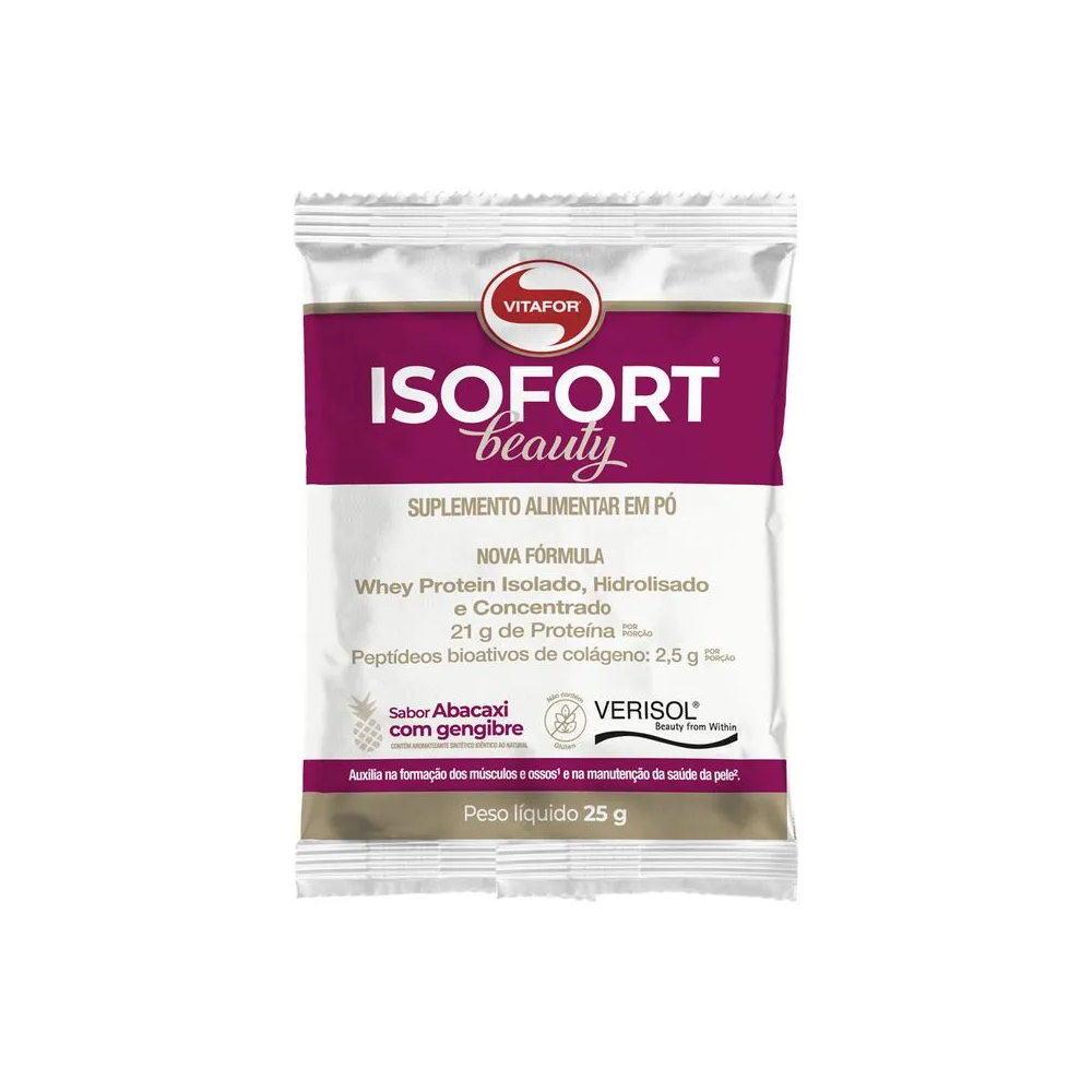 Sache isofort beauty abacaxi com gengibre vitafor