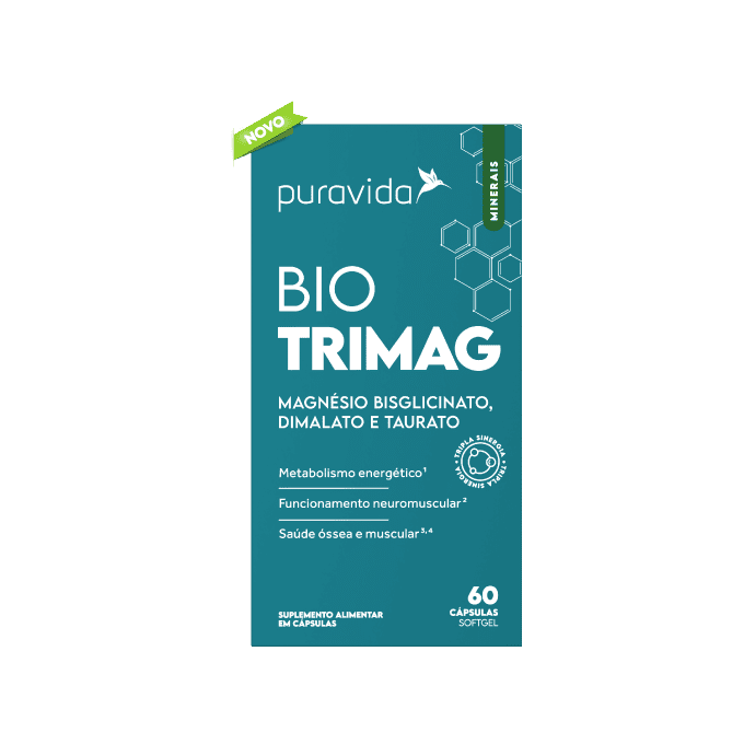 Bio TriMag Pura Vida 60 cápsulas