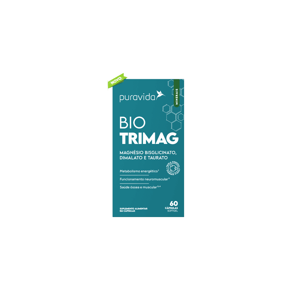 Bio TriMag Pura Vida 60 cápsulas