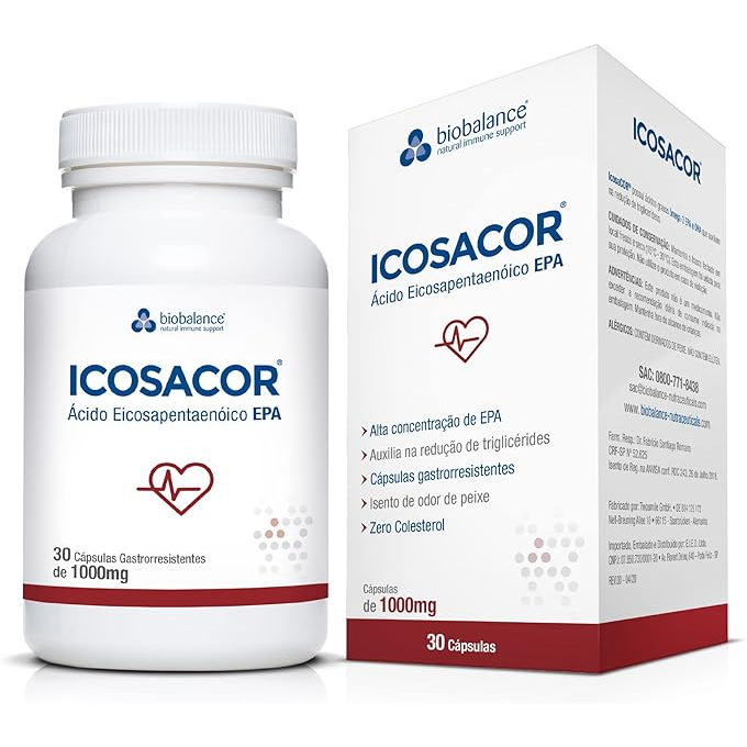 Icosacor epa 1g 30 caps biobalance
