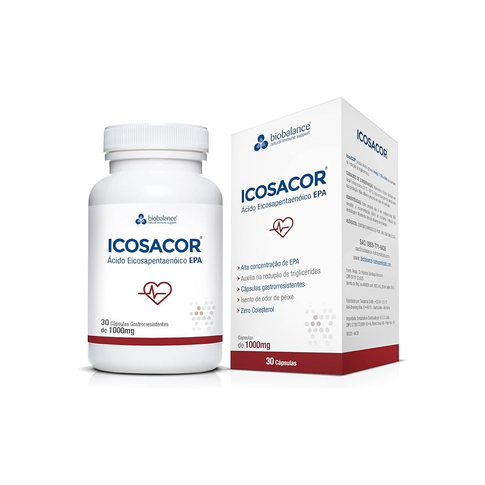 Icosacor epa 1g 30 caps biobalance