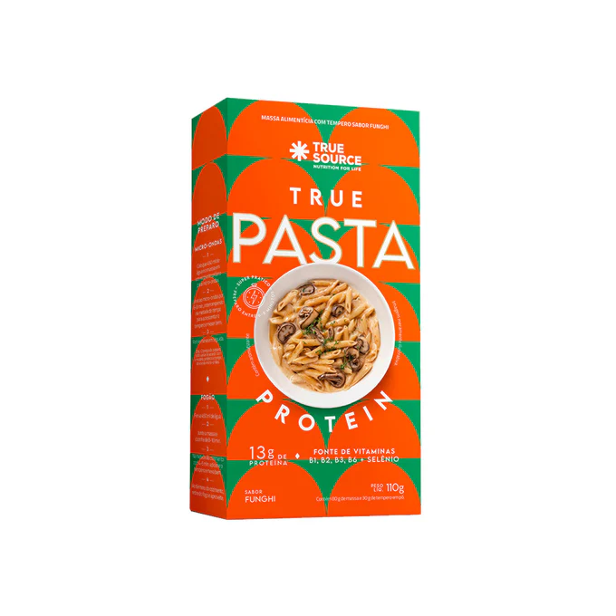 Pasta protein funghi true source