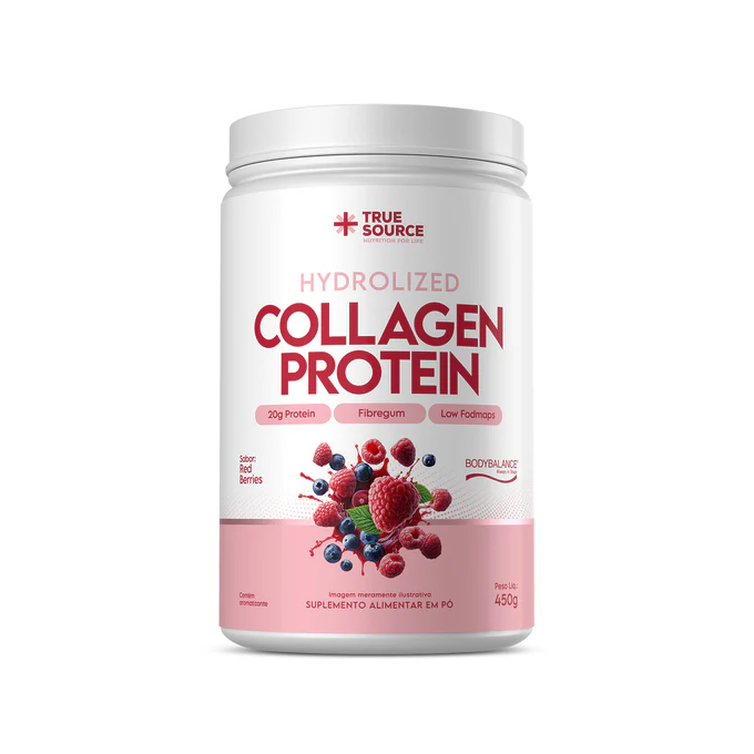 True collagen protein body balance red berries 