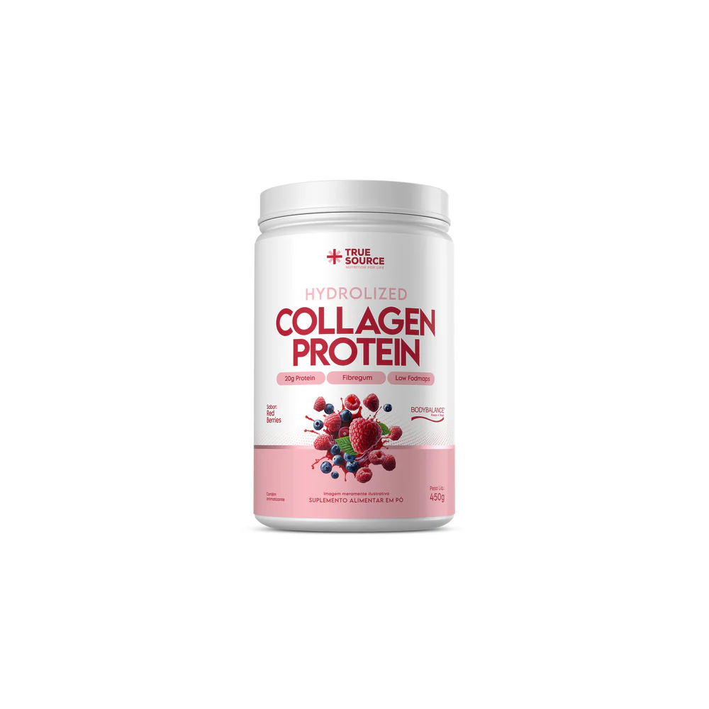 True collagen protein body balance red berries 