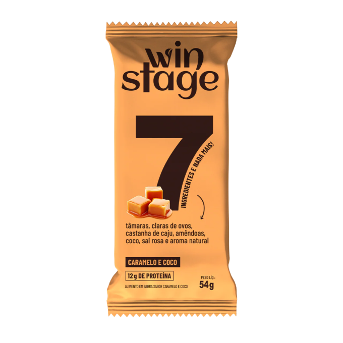 Barrinha caramelo e coco winstage