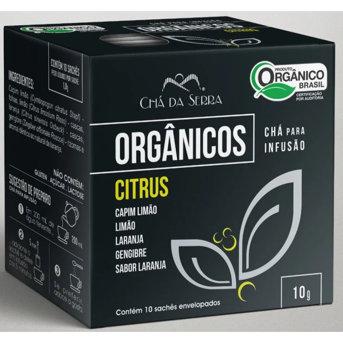 Cha citrus organico cha da serra