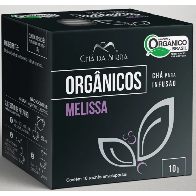 Cha melissa organico cha da serra