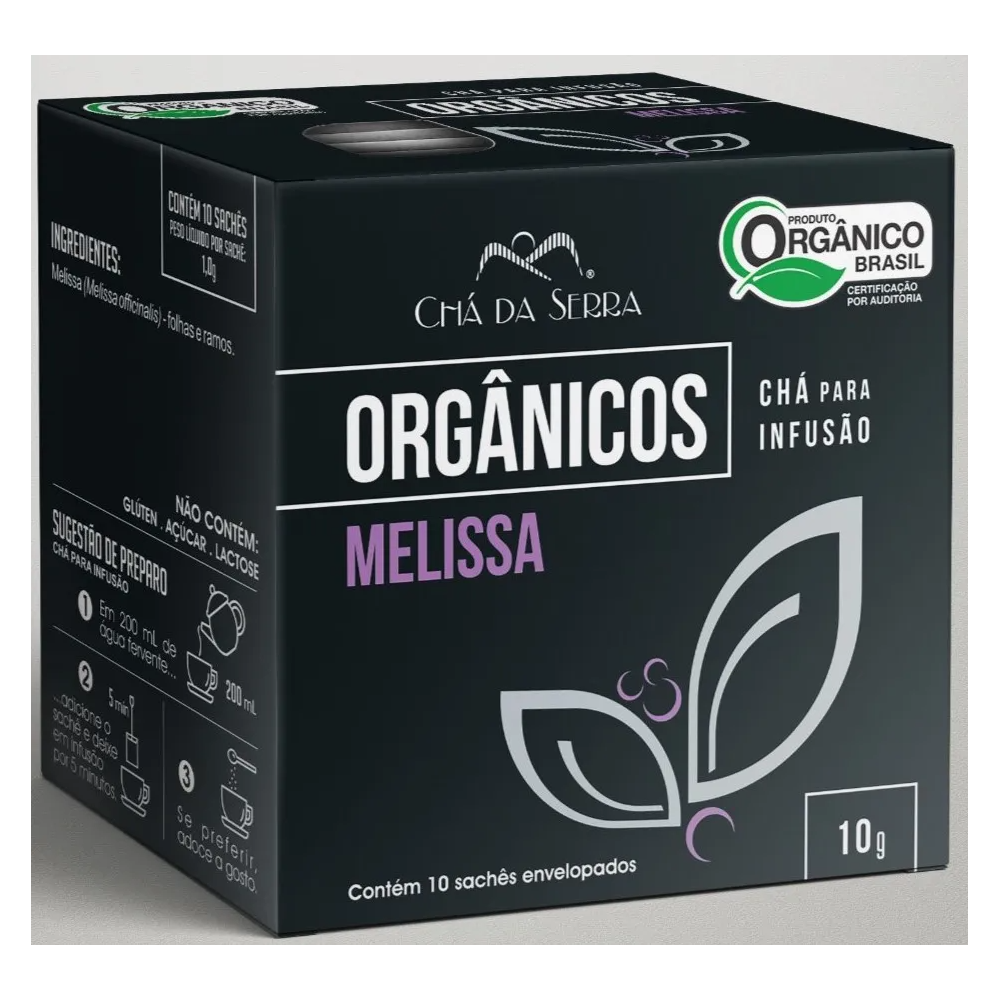 Cha melissa organico cha da serra