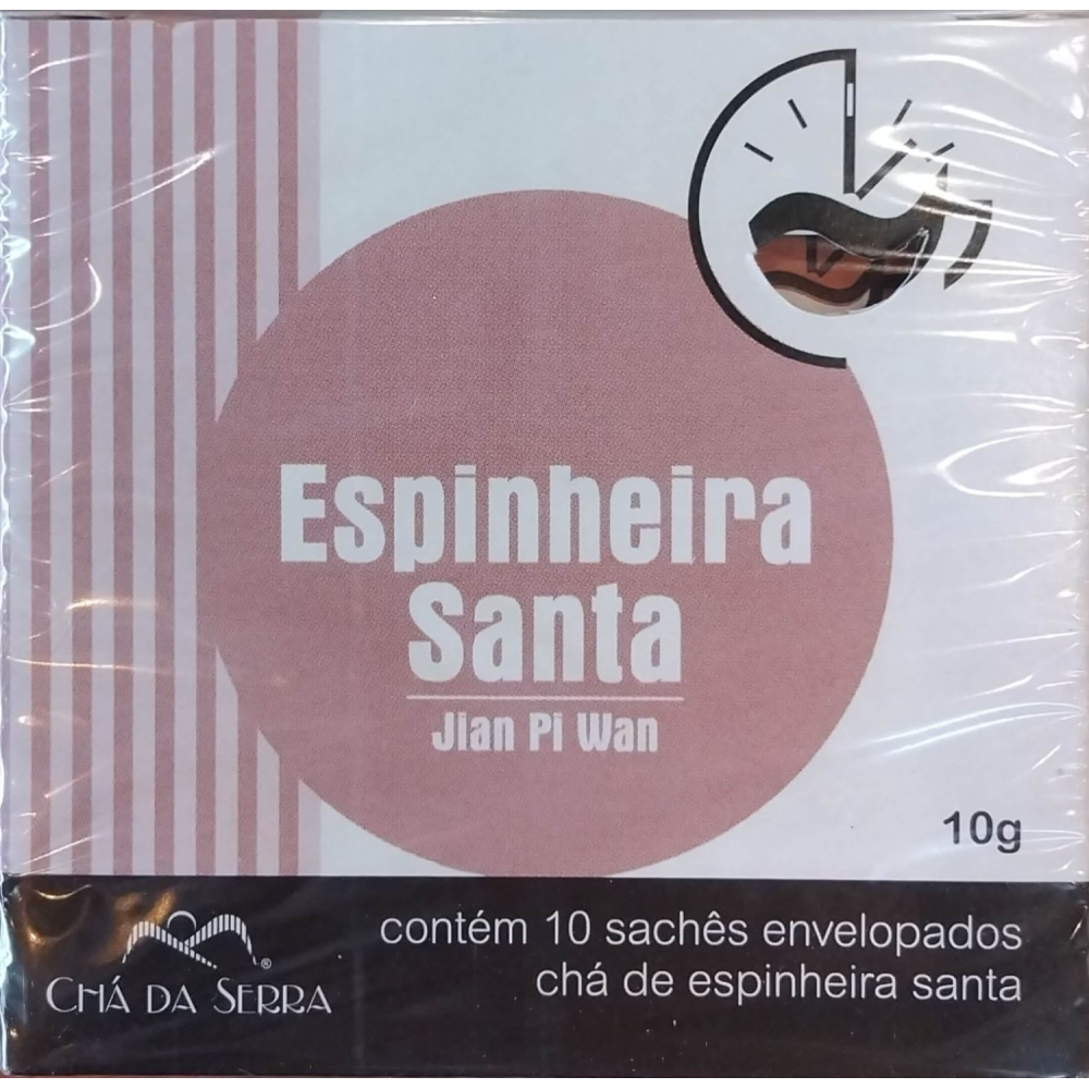Espinheira santa cha da serra cx 10 saches