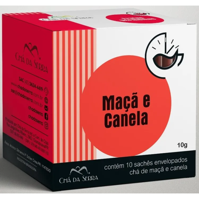 Cha maca e canela cha da serra