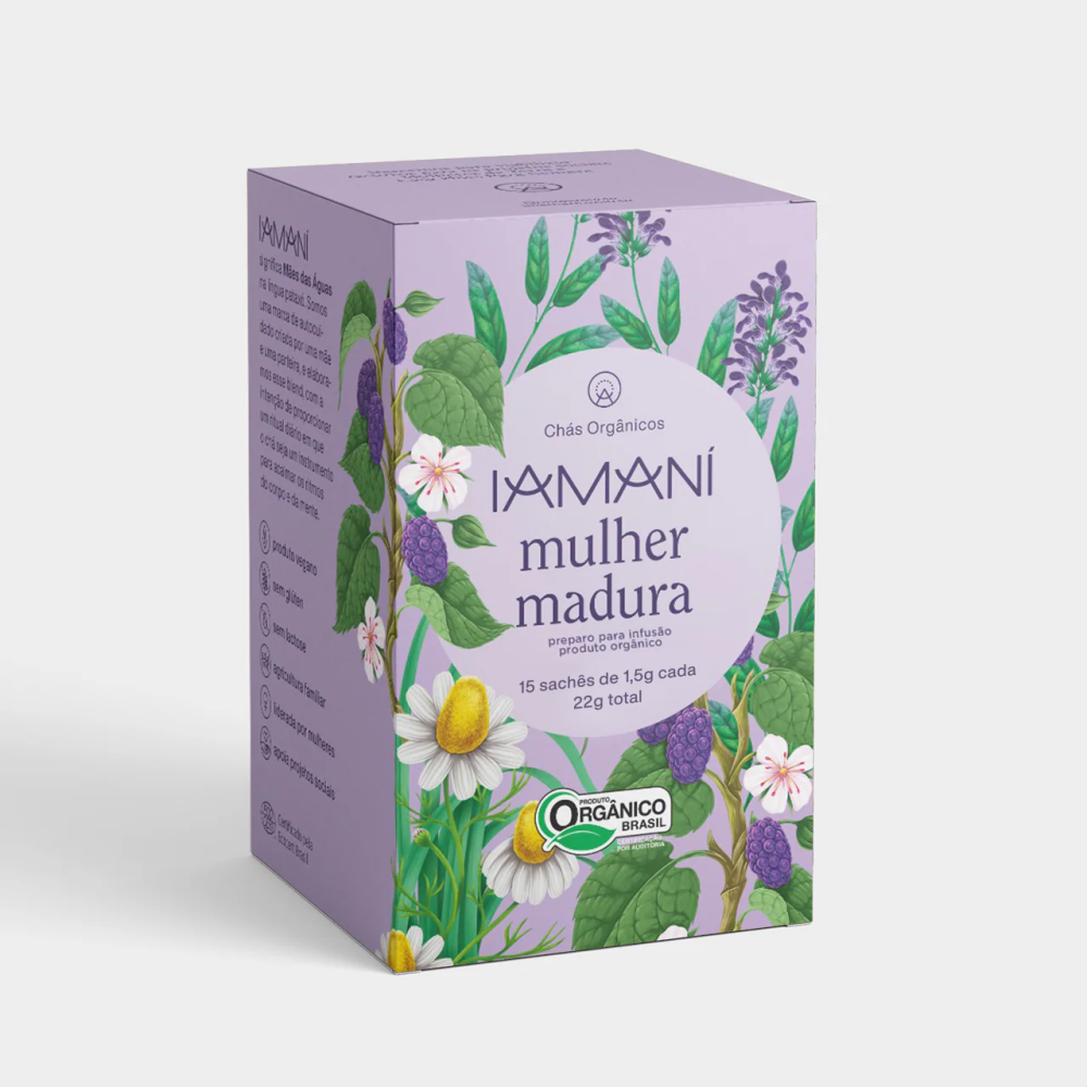 Cha organico mulher madura iamani