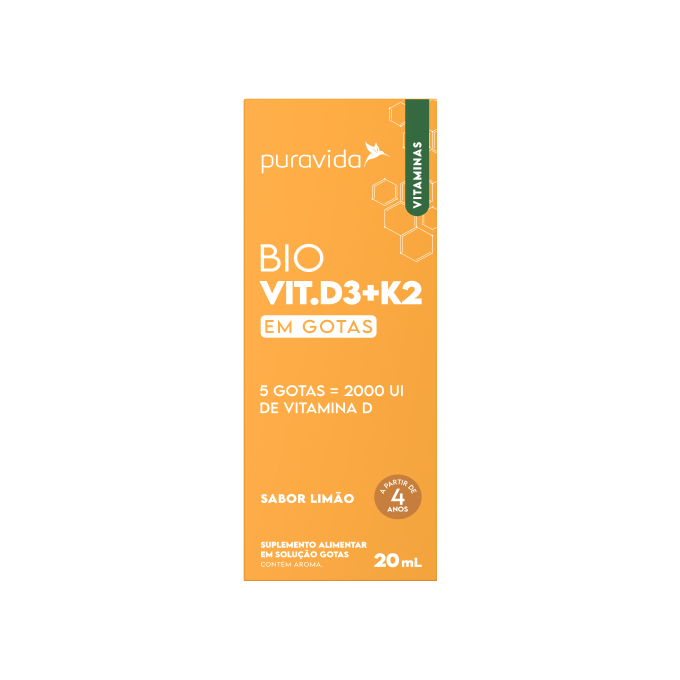 Bio d3 + k2 pura vida