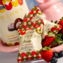 Haoma unidade marshmallow de frutas vermelhas