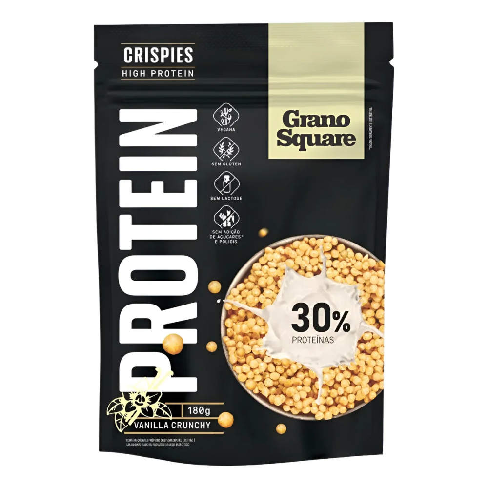 Crispies protein baunilha granosquare
