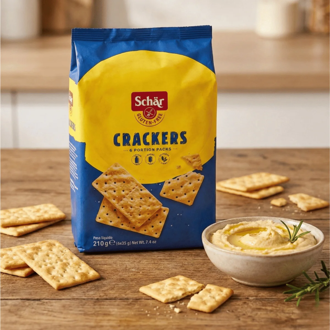 Crackers schar  210g 