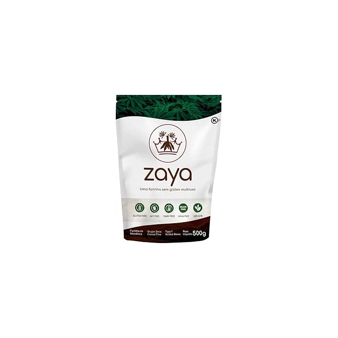 Farinha de mandioca tipo 1 zaya 500g