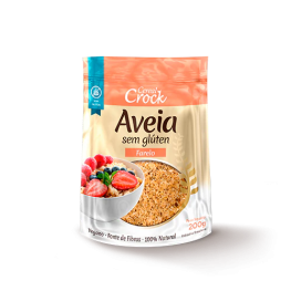 Farelo de aveia s/ gluten 200g leve crock