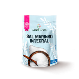 Sal marinho integral leve crock