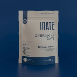 Overnight oats cranberry inate