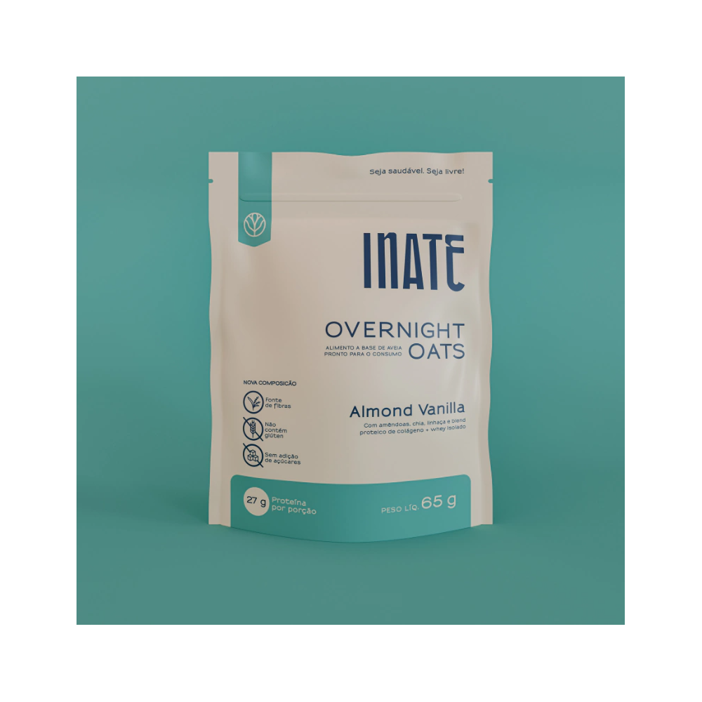 Overnigth oats almond vanilla inate