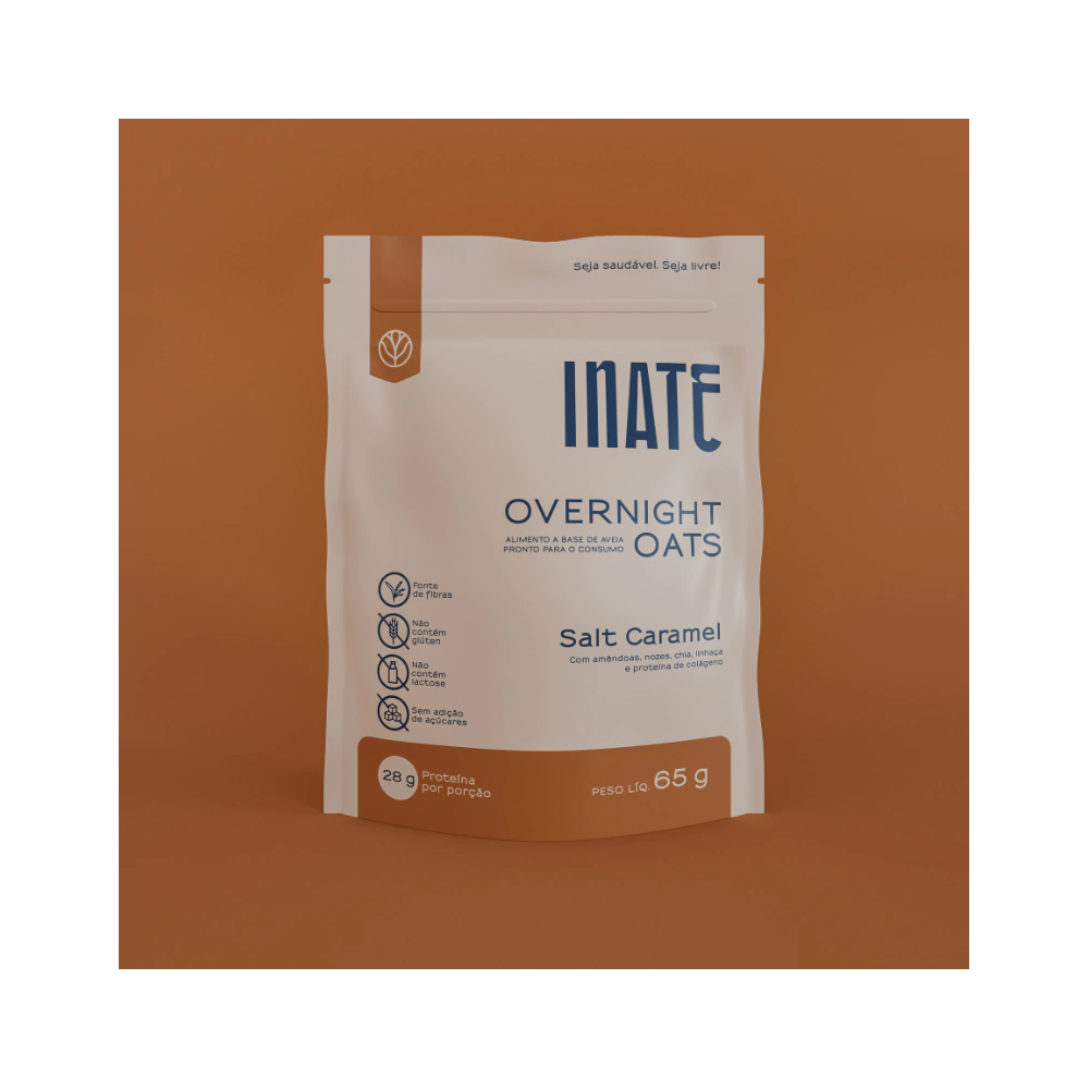 Overnight oats salt caramel inate 65g
