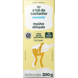 Molho alfredo tal da castanha