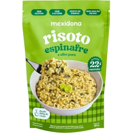 Risoto proteico de espinafre e alho poro 180g mexidona