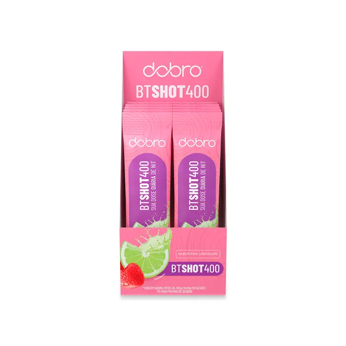 Bt shot sache 400 pink limonade dobro