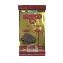 Chocolate 70% e tamaras  veganutris 42g