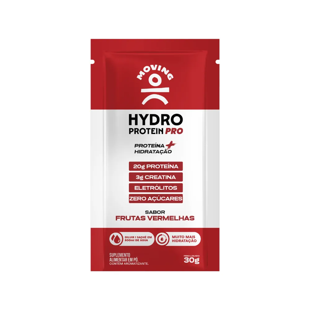 Sache moving hydro protein pro frutas vermelhas