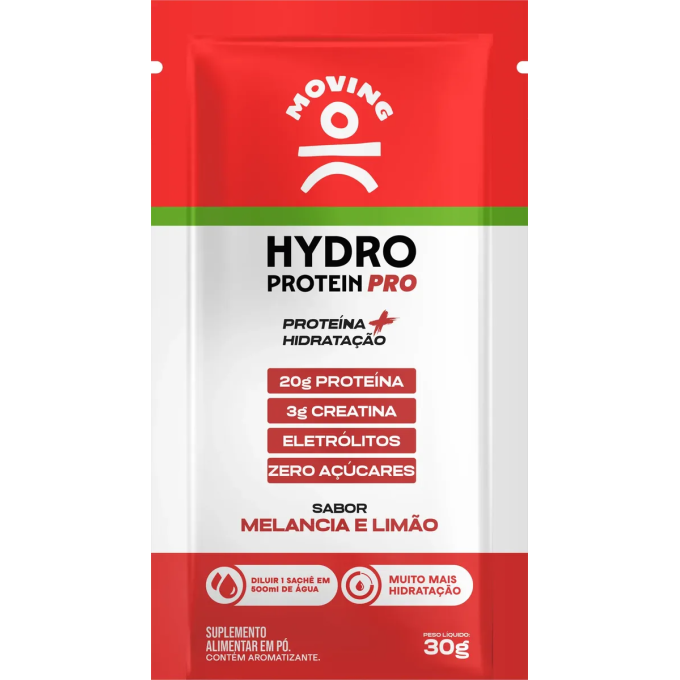 Sache moving hydro protein pro Melancia e Limão