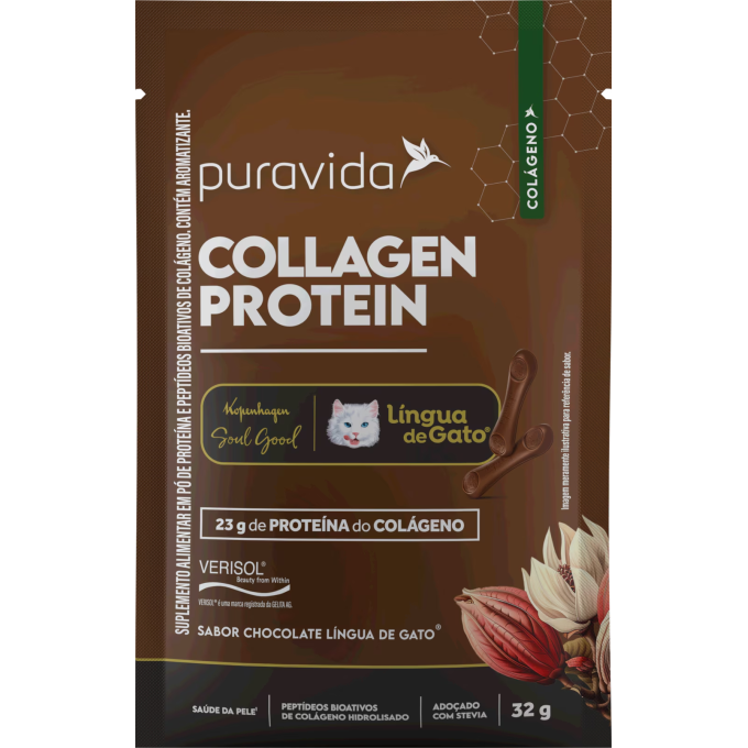 Collagen lingua de gato pura vida
