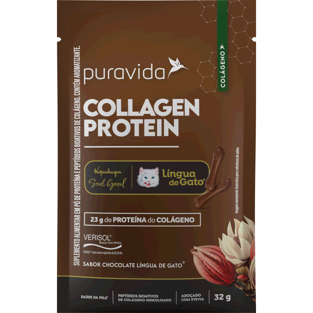 Collagen lingua de gato pura vida