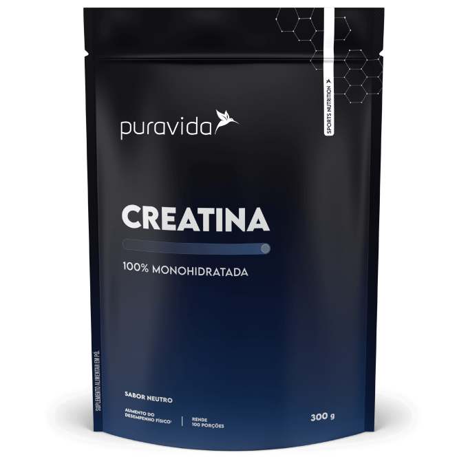 Creatina monohidratada pura vida 300g
