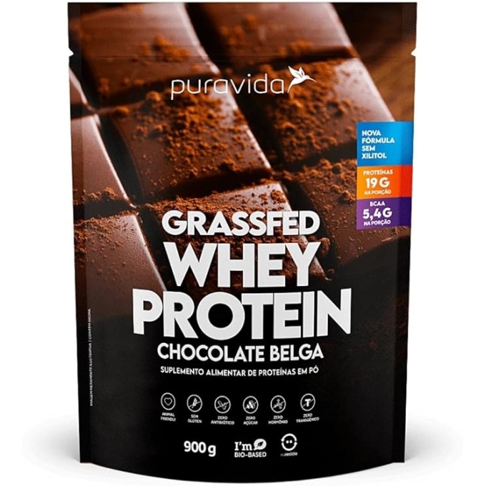 Grassfed chocolate belga 900g pura vida