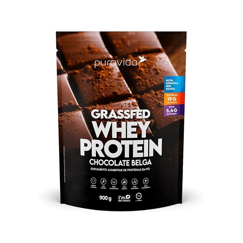 Grassfed chocolate belga 900g pura vida