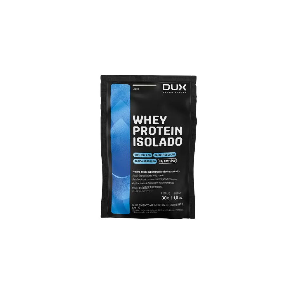 Whey isolado coco sache dux