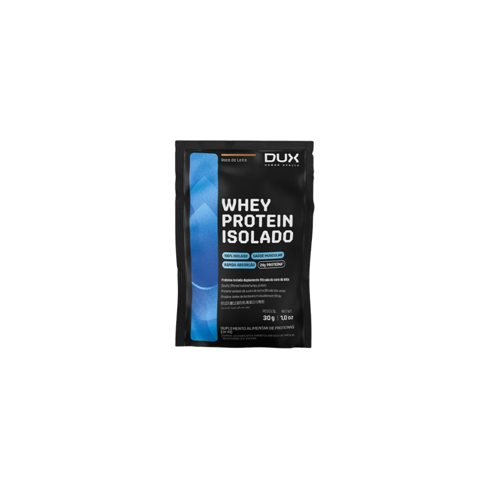Sache whey isolado doce de leite dux