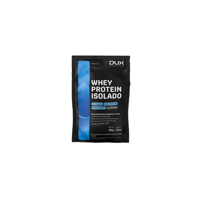 Whey isolado chocolate sache dux