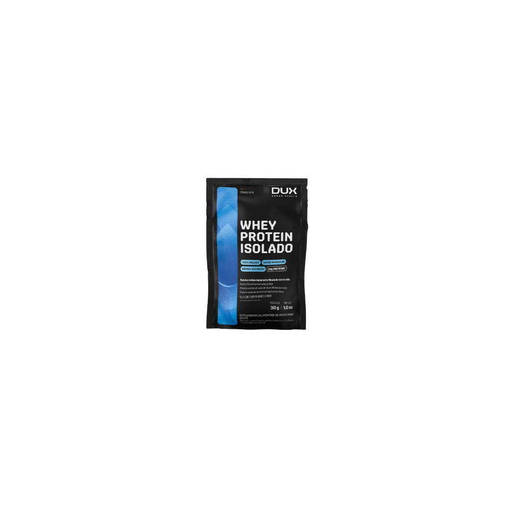Whey isolado chocolate sache dux