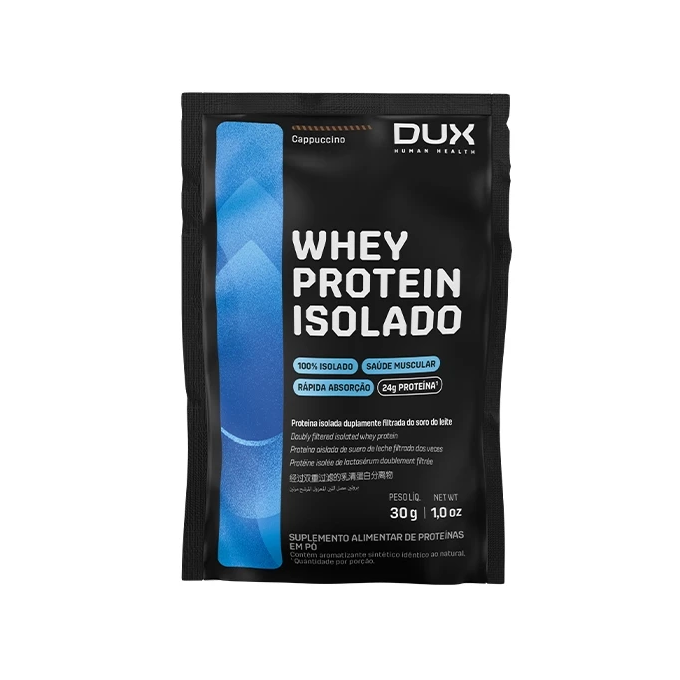 Sache whey isolado cappuccino  dux