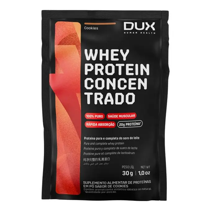 Sache whey concentrado cookies dux