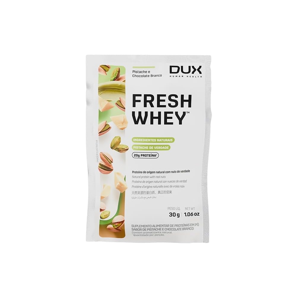 Sache fresh whey pistache e choco branco dux