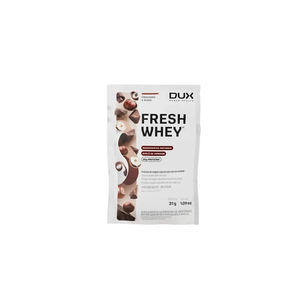  sache fresh whey chocolate belga e avela  dux