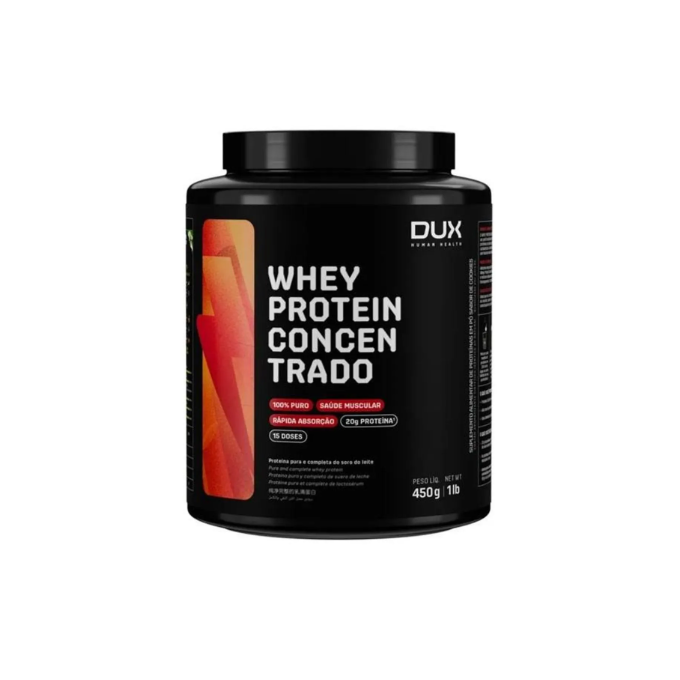 Whey concentrado 450g caramelo salgado dux