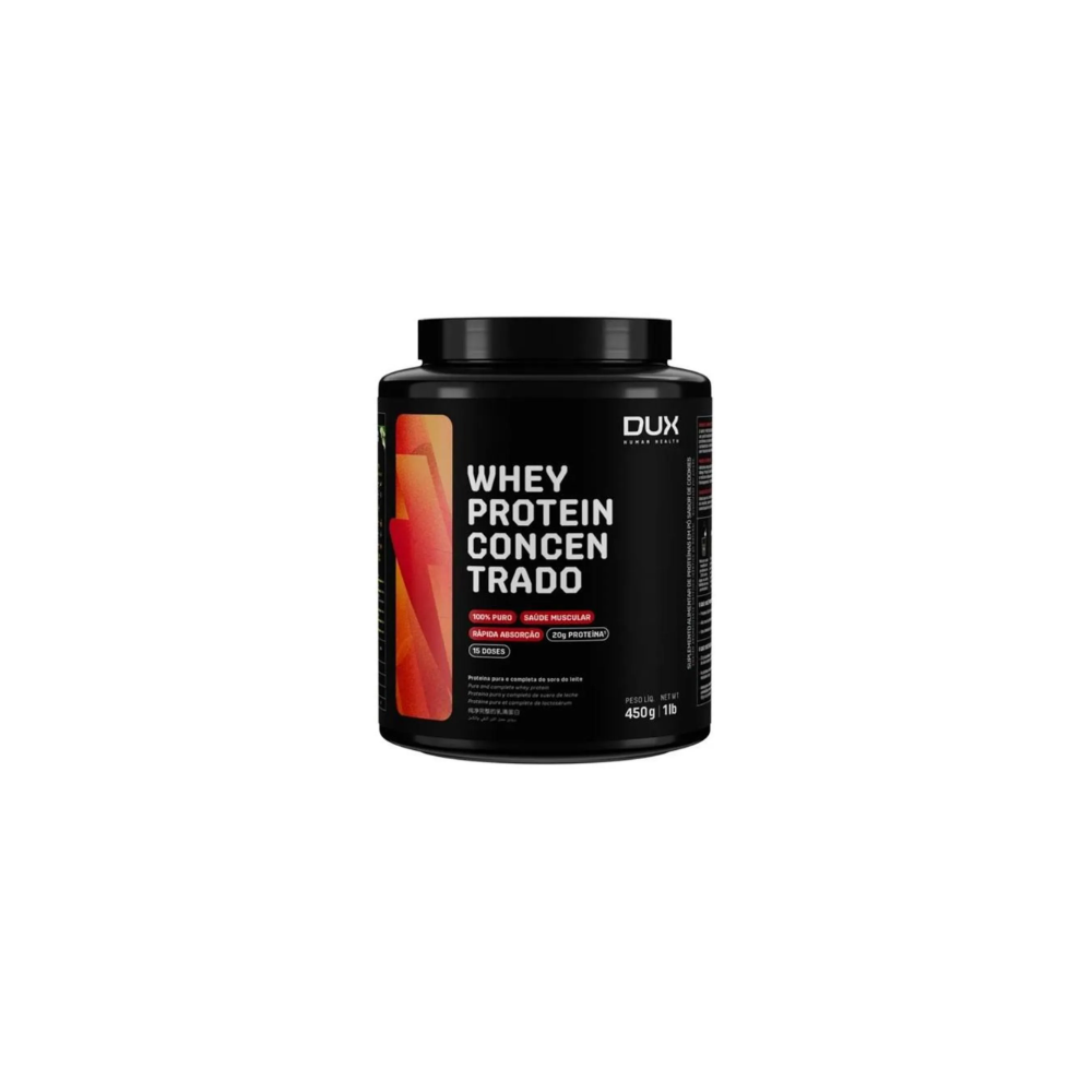Whey concentrado 450g caramelo salgado dux