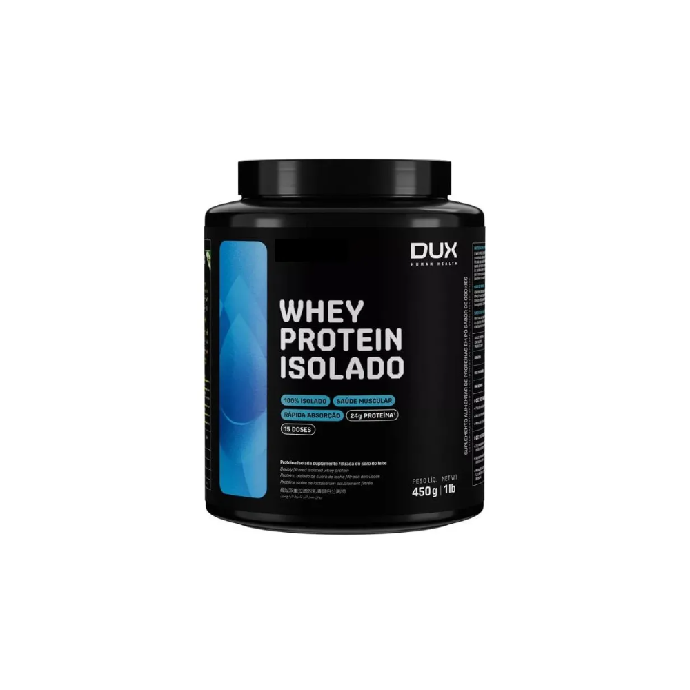 Whey isolado chocolate branco dux 450g