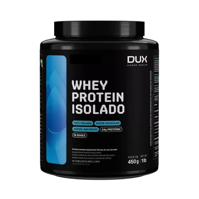 Whey isolado doce de leite 450 gr dux