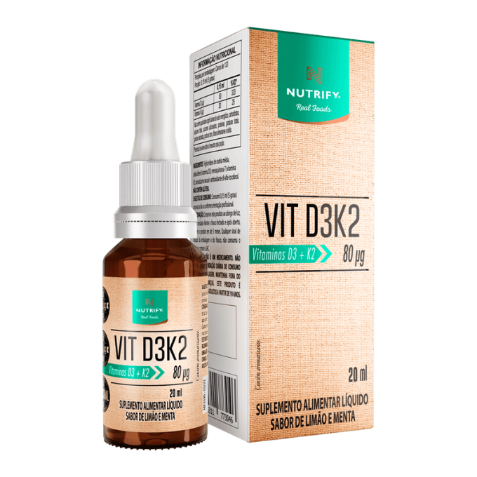 Vitd3k2 liquida 20ml nutrify