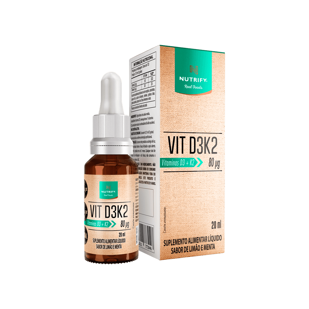 Vitd3k2 liquida 20ml nutrify